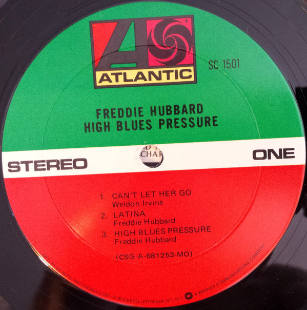 Freddie Hubbard : High Blues Pressure (LP, Album, RE, MO)