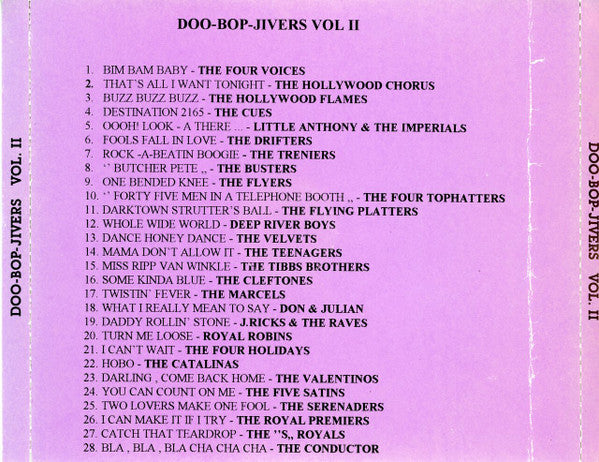 Various : Doo-Bop-Jivers Vol. II (CD, Comp)