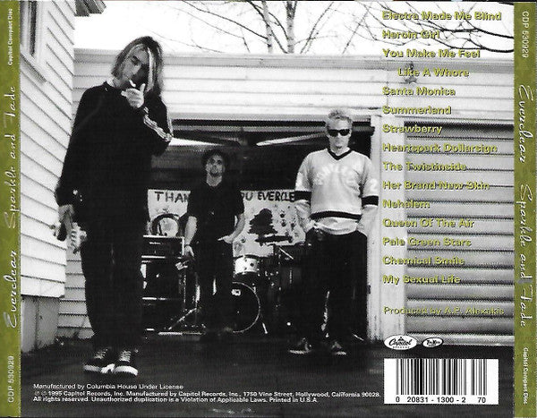 Everclear : Sparkle And Fade (CD, Album, Club, EMI)