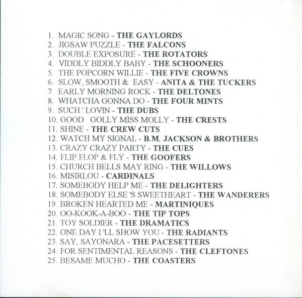 Various : Doo-Bop-Jivers Vol. III (CD, Comp)