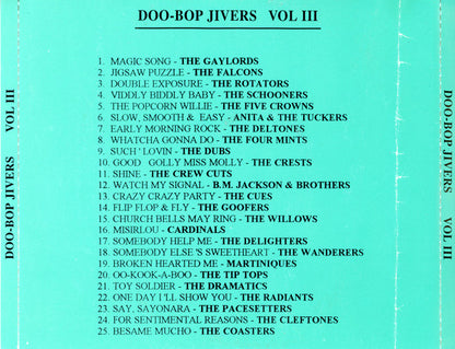 Various : Doo-Bop-Jivers Vol. III (CD, Comp)