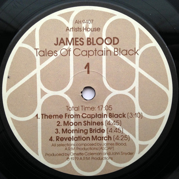 James Blood Ulmer : Tales Of Captain Black (LP, Album)