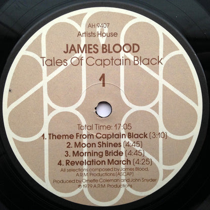 James Blood Ulmer : Tales Of Captain Black (LP, Album)