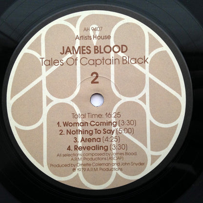 James Blood Ulmer : Tales Of Captain Black (LP, Album)