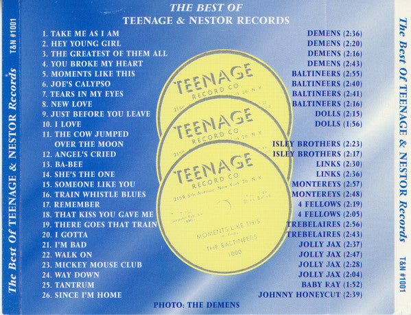 Various : The Best Of Teenage & Nestor Records (CD, Comp)