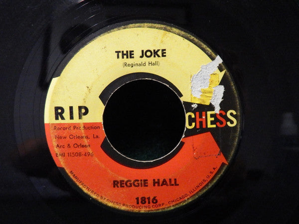 Reginald Hall : The Joke / You Can Think What You Want (7", Single)