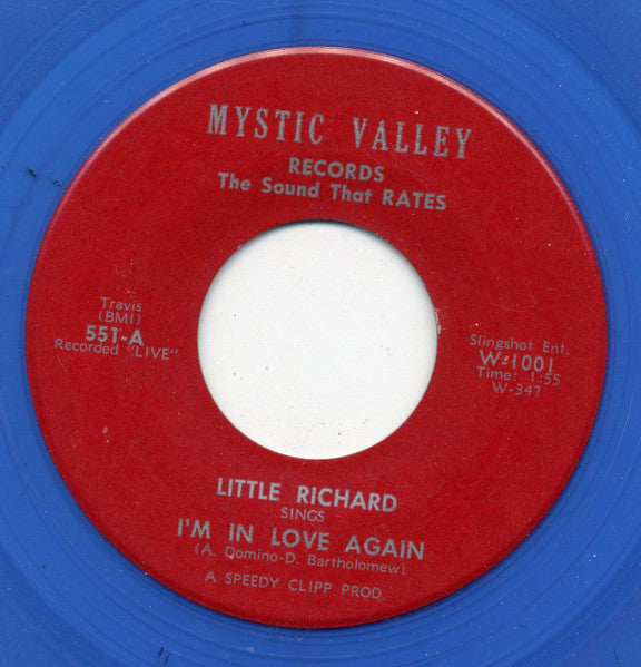 Little Richard : I'm In Love Again / Everynight About This Time (7", Single, Blu)