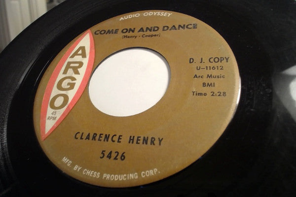 Clarence "Frogman" Henry : The Jealous Kind / Come On And Dance (7", Single, Promo)