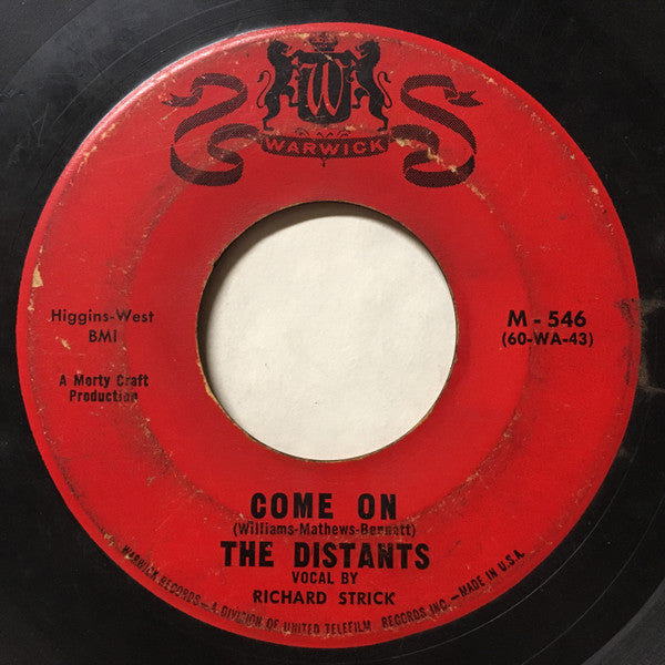 The Distants : Come On / Always (7")