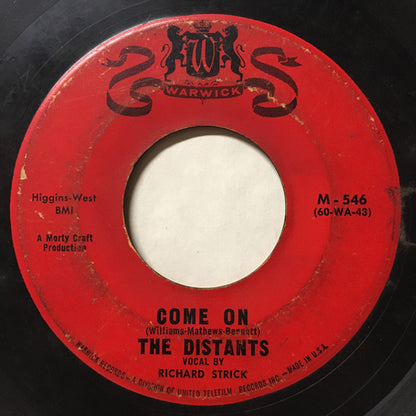 The Distants : Come On / Always (7")