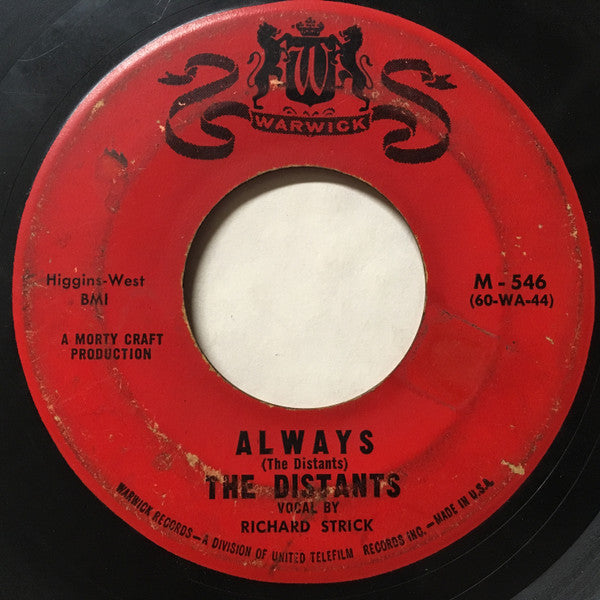The Distants : Come On / Always (7")