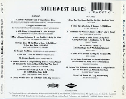 Various : Southwest Blues - The Mercury Blues ’N’ Rhythm Story - 1945-1955 (2xCD, Comp)