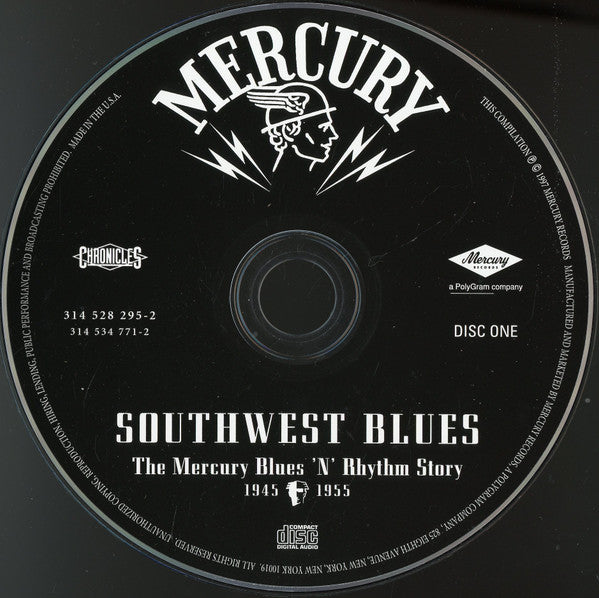 Various : Southwest Blues - The Mercury Blues ’N’ Rhythm Story - 1945-1955 (2xCD, Comp)