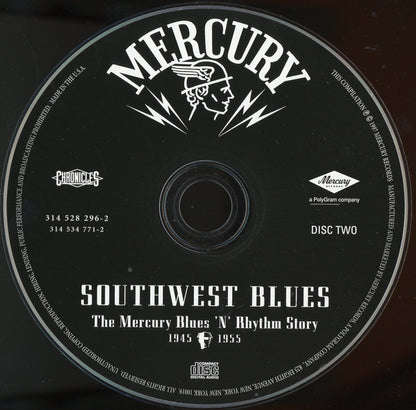 Various : Southwest Blues - The Mercury Blues ’N’ Rhythm Story - 1945-1955 (2xCD, Comp)
