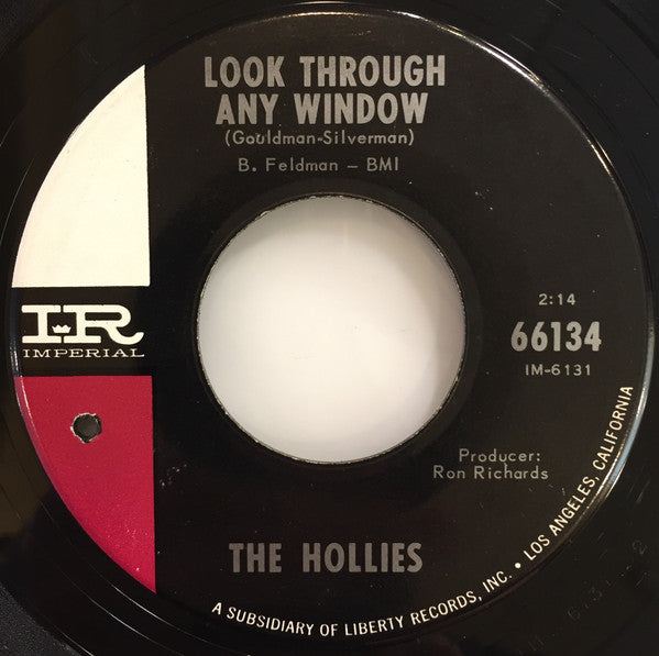 The Hollies : Look Through Any Window (7", Single, RCA)