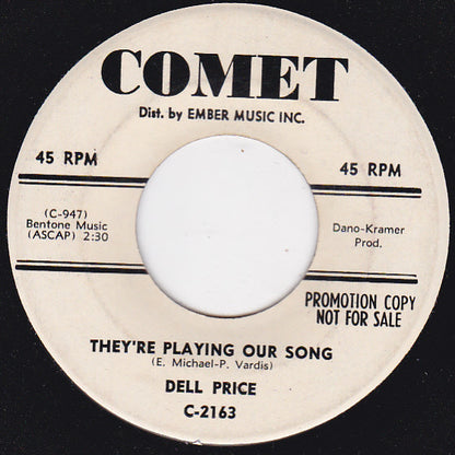 Del Price : Come On Baby / They're Playing Our Song (7", Promo)