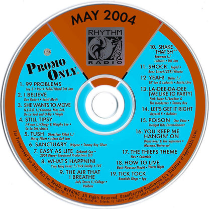 Various : Promo Only Rhythm Radio: May 2004 (CD, Comp, Promo)