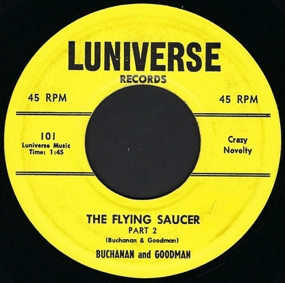 Buchanan & Goodman : The Flying Saucer (7", Single)