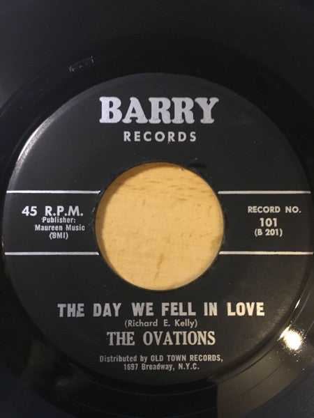 The Ovations (3) : My Lullabye / The Day We Fell In Love (7", Single, 1st)