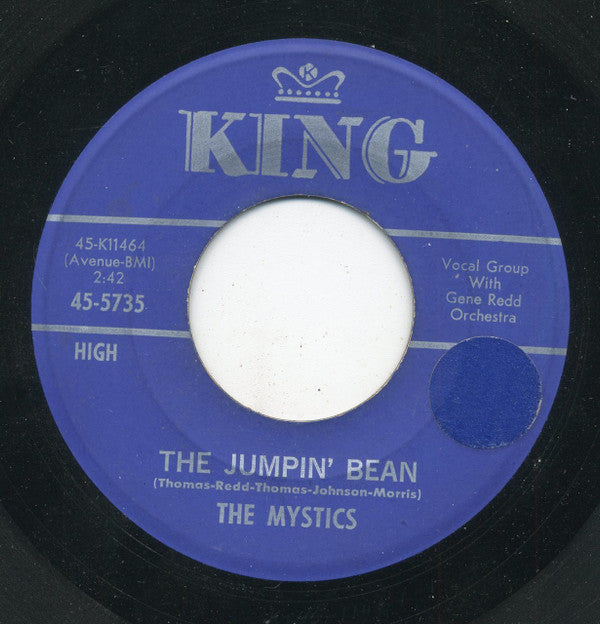 The Mystics (32) : The Jumpin' Bean / Just For Your Love (I Would Do Anything) (7", Single)