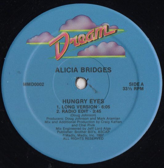 Alicia Bridges : Hungry Eyes (12")