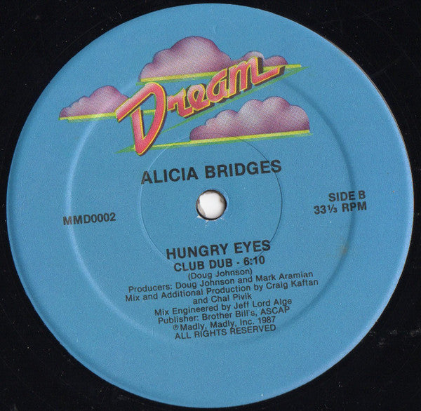 Alicia Bridges : Hungry Eyes (12")