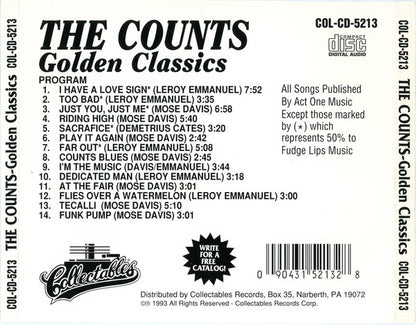 The Counts : Golden Classics (CD, Comp)
