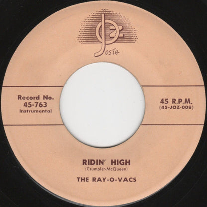 The Ray-O-Vacs : Darling / Ridin' High (7", Single)