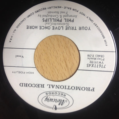 Phil Phillips (3) : Your True Love Once More / What Will I Tell My Heart (7", Promo)