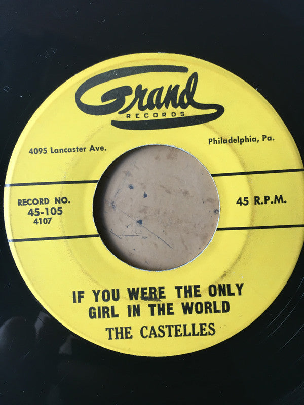The Castelles : If You Were The Only Girl In The World / Do You Remember (7", Single, RP)