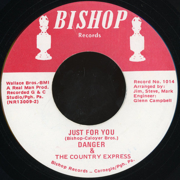 Danger & The Country Express : Handsome Man / Just For You (7")