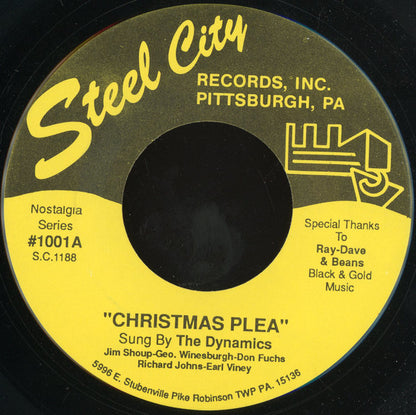The Dynamics (14) : Christmas Plea / Dream Girl (7", RE)