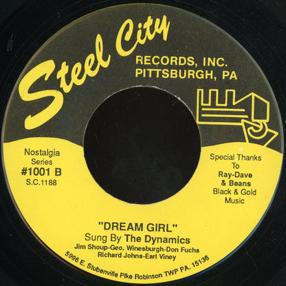 The Dynamics (14) : Christmas Plea / Dream Girl (7", RE)