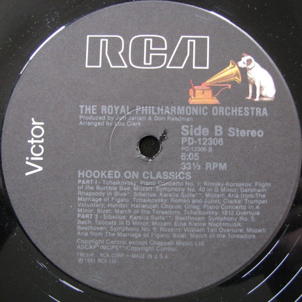 Royal Philharmonic Orchestra : Hooked On Classics (12")