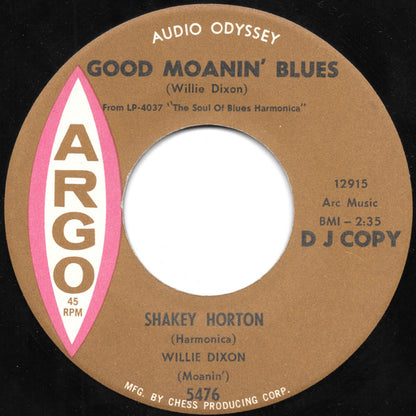 Walter Horton : Good Moanin' Blues (7", Promo)