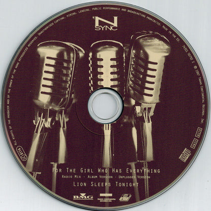 *NSYNC : For The Girl Who Has Everything (CD, Maxi)