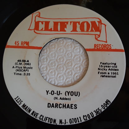 The Darchaes : Y-O-U (You)   /   Life Is But A Dream (7")