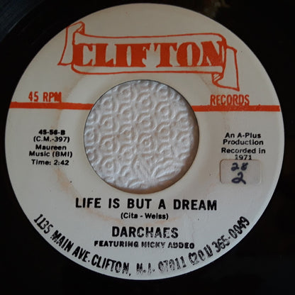 The Darchaes : Y-O-U (You)   /   Life Is But A Dream (7")