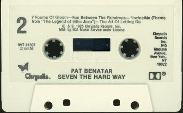 Pat Benatar : Seven The Hard Way (Cass, Album, Club, Chr)