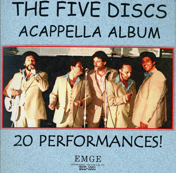 The Five Discs : Acappella Album (CDr, Comp)