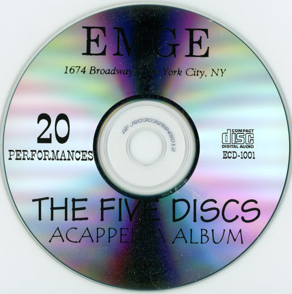 The Five Discs : Acappella Album (CDr, Comp)