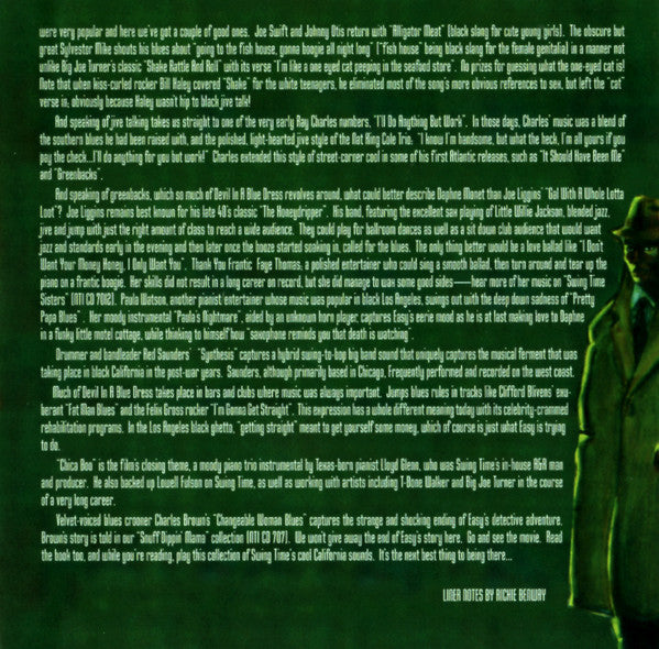 Various : Music From And Inspired By The Soundtrack Of ‟Devil In A Blue Dress” (CD, Comp)