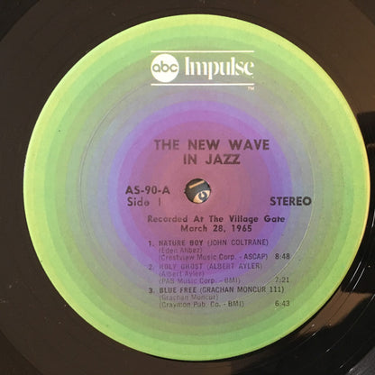 Various : The New Wave In Jazz (LP, Album, RE, Gat)