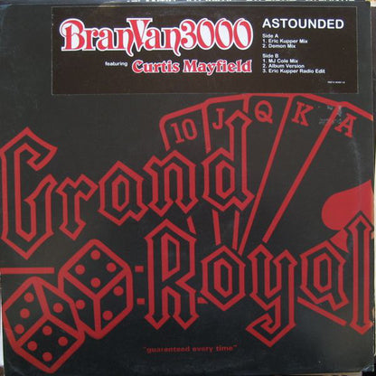 Bran Van 3000 featuring Curtis Mayfield : Astounded (12", Promo)