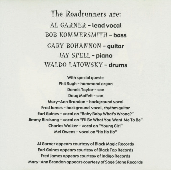 The Roadrunners (18) : Rhythm Rockin' Blues (CD, Album)
