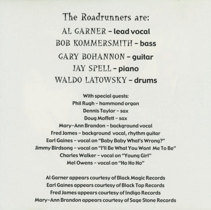 The Roadrunners (18) : Rhythm Rockin' Blues (CD, Album)