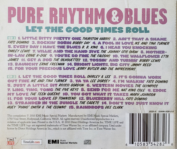 Various : Pure Rhythm & Blues, Vol. 3: Let the Good Times Roll (2xCD, Comp)