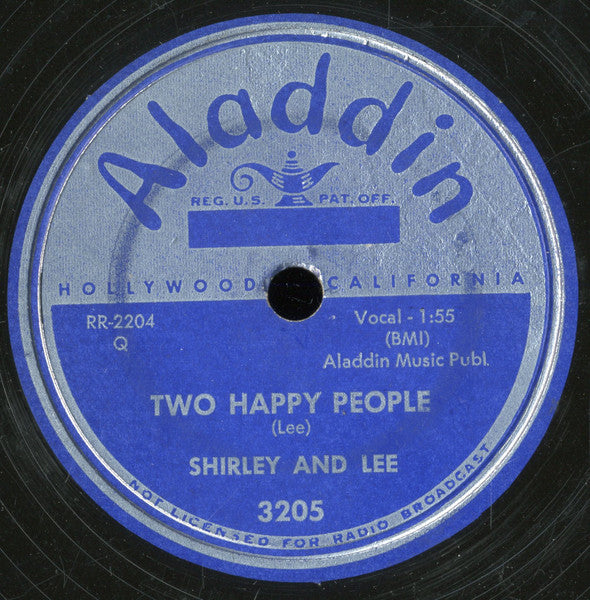Shirley And Lee : The Proposal / Two Happy People (10")