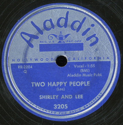 Shirley And Lee : The Proposal / Two Happy People (10")