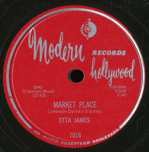 Etta James : Market Place / The Pick-Up (10")